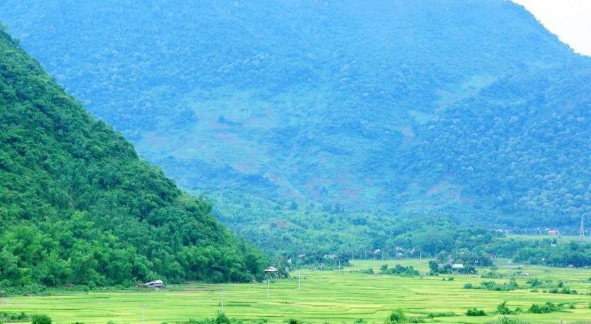Ngoc Bach Hotel Mai Châu Esterno foto
